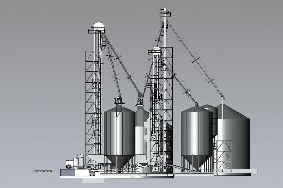 Ridgemar Grain Leg Systems